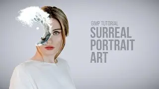 Surreal Portrait Art in GIMP