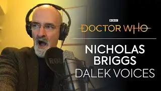 How to Voice a Dalek | Revolution of the Daleks | Doctor Who