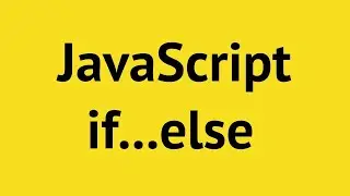 JavaScript if else (tutorial) #javascriptforbeginners