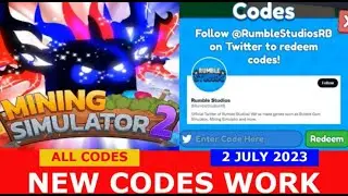 *NEW UPDATE CODES* [🗽 EVENT 🗽] Mining Simulator 2 ROBLOX | ALL CODES | JULY 2, 2023