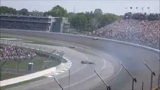 2015 Indy 500 1st Lap Crash [Spectator POV]