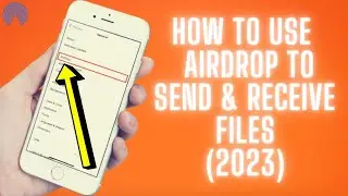 How To Use Airdrop On iPhone ✅