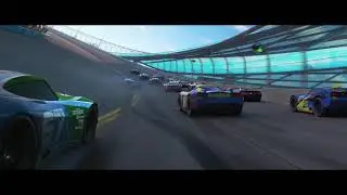 Cars 3 florida 500 crash