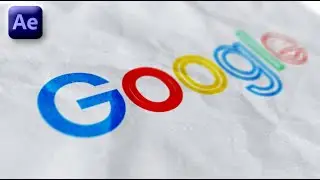 Google Logo Animation In Adobe After Effects - After Effects Tutorial - No Plugins.