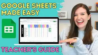 Google Sheets for Teachers | How to Make Checklists, Dropdown Menus, and Use Formatting Tools