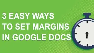 3 easy ways to set margins in Google Docs (2020)