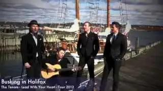 Tenors Busking in Halifax at the Wharf