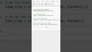 How to Change Video Speed with Moviepy in Python | Easy Tutorial 
