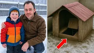 Niño desaparece jugando afuera, 8 años después su papá mira bajo la perrera del vecino...