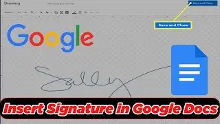 [GUIDE] Insert Signature in Google Docs (100% Working)