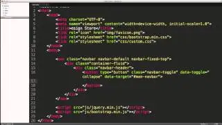 Bootstrap 3 Navbar Tutorial