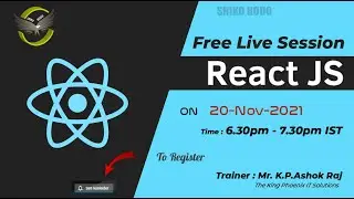 ReactJS Tutorial | ReactJS Awareness | ReactJS Basics | Live