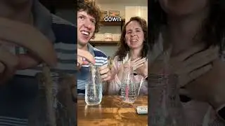 MOM TRYING MAGIC STRAWS 