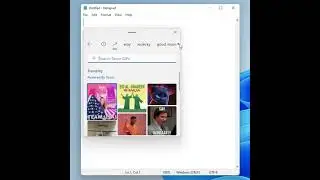 😋 Windows 11 New Emoji Panel Comes with some Cool Features 