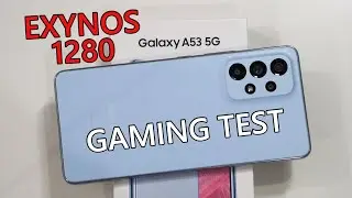 Gaming test - Samsung Galaxy A53 | Exynos 1280 performance!