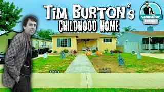 A Closer Look at Tim Burton’s Childhood Home and Burbank Neighborhood 4K