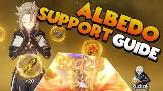 ALBEDO SUPPORT BUILD | Genshin Impact - Slexein