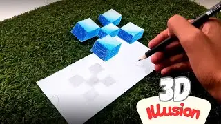 Amazing 3d illusion 😱 | Tutorial | Step-by-step |