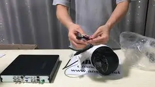 Start Connect AHD PTZ  Camera to AHD DVR