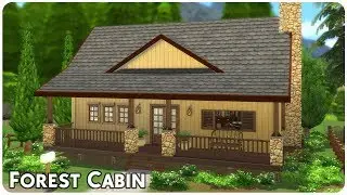 Forest Cabin | The Sims 4 Speed Build