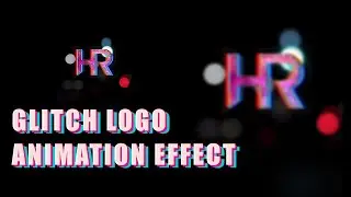 Glitch Logo Animation | Colorful Glitch FX | Extreme Glitch Logo Intro | Motion Graphics