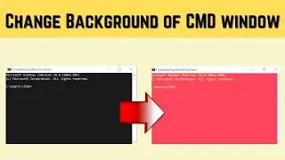 Change color of CMD prompt window || CMD tricks || Step by Step || Windows 10 || Windows 7/8