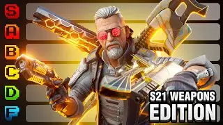 Apex Season 21 ULTIMATE Weapon Tier List Debate (Best Guns)