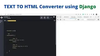 HTML Rendering with Django and AJAX | Like Codepen