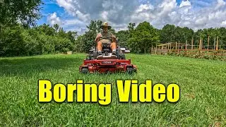 Lawn Care and Farm Work Long Days After Heavy Rains