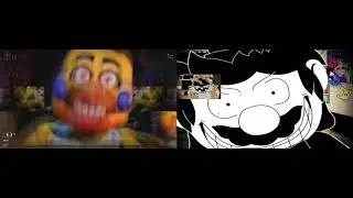 UCN And FNaS Maniac Mania Sparta Pacman V2 Comparison