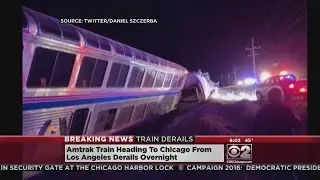 Chicago-Bound Amtrak Train Derails In Kansas