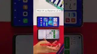 MIUI 14 vs Realme UI 4 Control Centre Comparison #shorts #miui14 #realmeui4