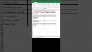 3D Sum Formula I #ytshorts #exceltutorial #excelfunctions #excelformulas #tricks #tips #excel