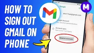 How to SIGN OUT GMAIL in Android Phone (2024)