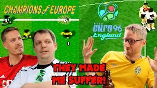 UEFA EURO 92 & 96 Video Games Made Me SUFFER! (Review)