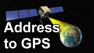 Presentation of the play list to convert addresses to GPS coordinates