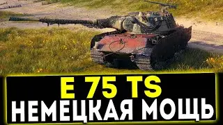 E 75 TS - НЕМЕЦКАЯ МОЩЬ! ОБЗОР ТАНКА! WOT ✅