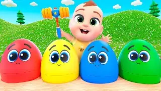 Surprise Eggs Escape! | Lalafun Nursery Rhymes & Original Kids Songs