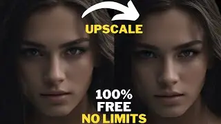 I Found The Best 100% Free AI Image Upscaler With No Limits ||