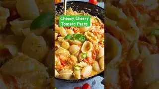 Cheesy Cherry Tomato Pasta