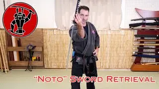 Katana Sword Put Away Methods, Noto "Sword Retrieval"