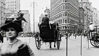 Surreal Old Timey Film Of New York City In 1911