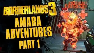 Overwhelmingly Negative | Amara Adventures Part 1 | Borderlands 3 Epic Gamer Moments Haha