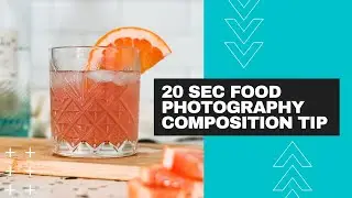 Level Up Your Food/Product Photography in 20 seconds | Quick Composition Tips!