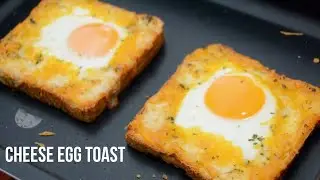 SUPER EASY CHEESE EGG TOAST RECIPE