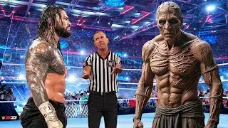 WWE 2K24 - Roman Reigns vs The Mummy - FULL MATCH | WWE Aug 9, 2024