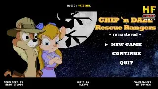 Chip and Dale: Rescue Rangers - Remastered. PC [No Death Walkthrough / Прохождение без смертей] - ПК