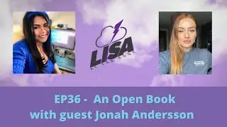 Lisa at the Edge with guest Jonah Andersson - An Open Book