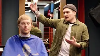 7 STEPS MEN'S HAIRCUT IN BARBERSHOP AND CONSULTING | MASTER CLASS | PART 1 | BARBER VIDEO BLOG