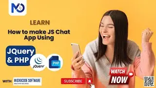 Learn How to make JS Chat App Using JQuery and PHP | Microcode Software 